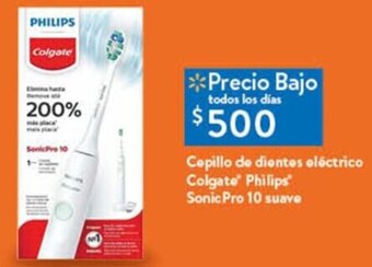 Walmart Cepillo de dientes eléctrico Colgate Philips Sonic Pro 10 suave oferta