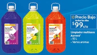 Limpiador multiusos Aurrera 10L