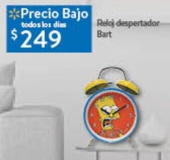 Reloj despertador Bart