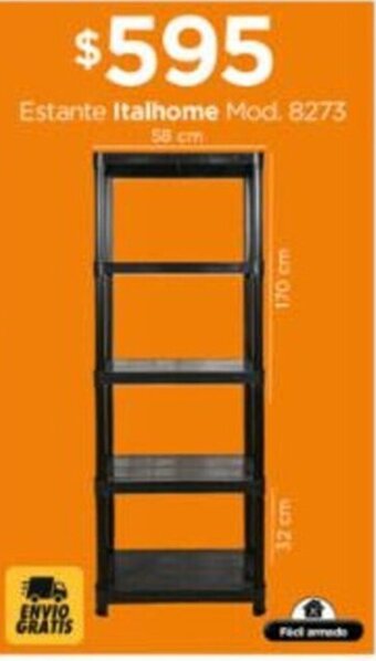 Chedraui Estante Italhome Mod. 8273 oferta