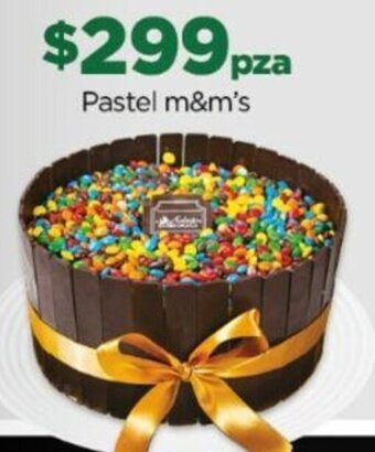 Chedraui Pastel m&m's oferta
