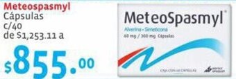 Farmacias San Isidro y San Borja Meteospasmyl Cápsulas c/40 oferta