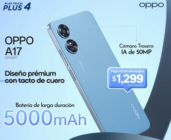 Telcel OPPO A17 CPH2477 oferta