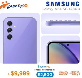 Telcel SAMSUNG Galaxy A54 5G 128GB oferta