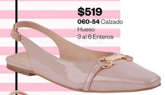 Cklass 060-54 Calzado Hueso 3 al 6 Enteros oferta