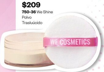 750-36 We Shine Polvo Trasluúcido