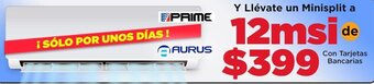 Mueblería Standard PRIME Y Llévate un Minisplit oferta
