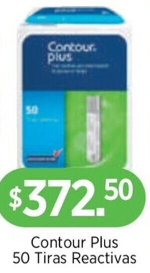 Contour Plus 50 Tiras Reactivas