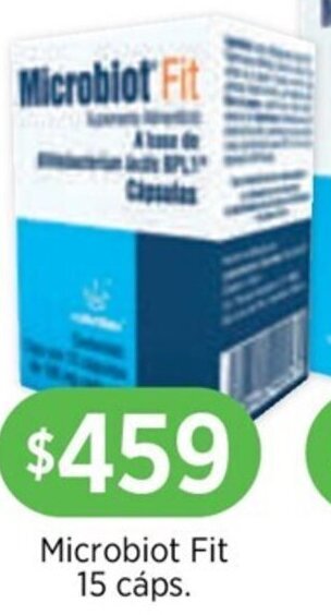 Farmatodo Microbiot Fit 15 cáps. oferta
