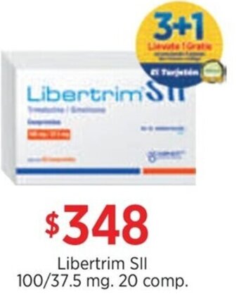 Libertrim SII 100/37.5 mg. 20 comp.