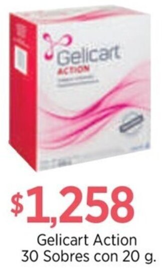 Gelicart Action 30 Sobres con 20 g.