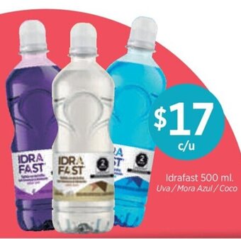 Idrafast 500 ml. Uva/Mora Azul/Coco