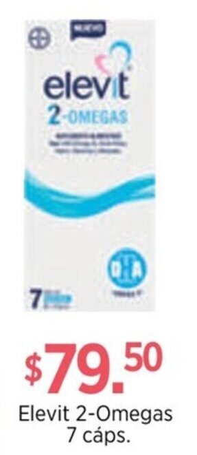 Elevit 2-Omegas 7 cáps.
