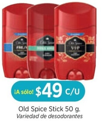 Old Spice Stick 50 g. Variedad de desodorantes