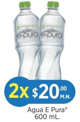 Agua E Pura® 600 mL.