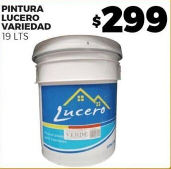 PINTURA LUCERO VARIEDAD 19 LTS