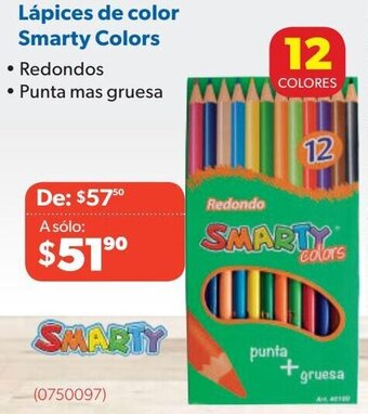 Ofix Lápices de color Smarty Colors oferta