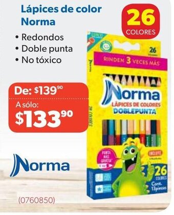 Lápices de color Norma