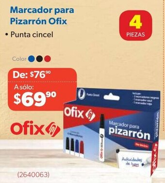 Marcador para Pizarrón Ofix