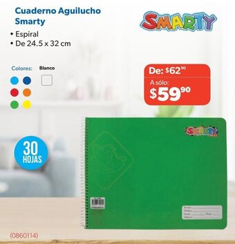 Ofix Cuaderno Aguilucho Smarty oferta