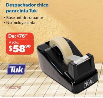 Ofix Despachador chico para cinta Tuk oferta