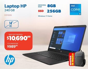 Ofix Laptop HP 240GB oferta