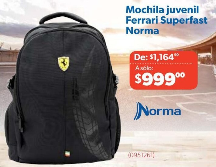 Mochila discount ferrari norma