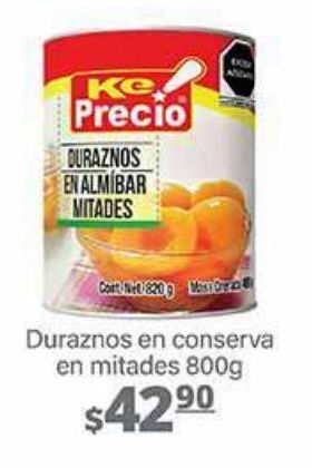 La Comer Duraznos en conserva en mitades 800g oferta