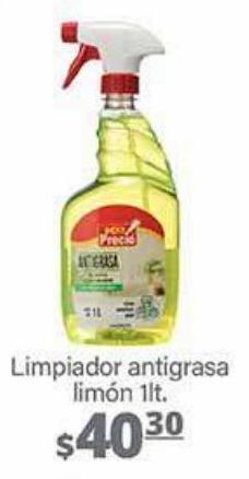 La Comer Limpiador antigrasa limón 1lt oferta