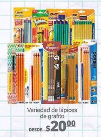 La Comer Variedad de lápices de grafito oferta