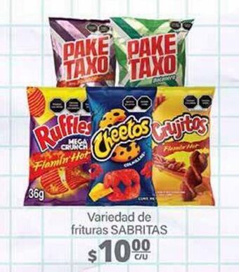 La Comer Variedad de frituras sabritas oferta