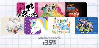Mantel vinil infantil