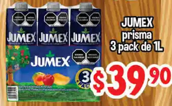 El Florido Jumex Prisma 3 Pack de 1L oferta