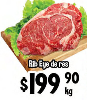 El Florido Rib Eye de Res oferta