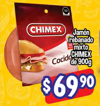 Jamón Rebando Mix to Chimex de 900g