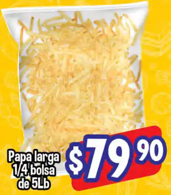 Papa Larga 1/4 Bolsa de 5Lb