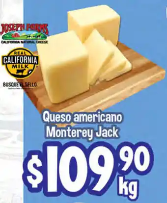 Queso Americano Monterey Jack