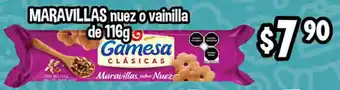 Maravillas Nuez o Vainilla de 116g