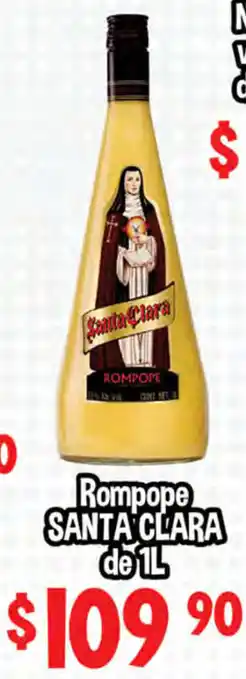 Rompope Santa Clara de 1L