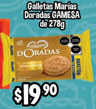 El Florido Galletas Marías Doradas Gamesa de 278g oferta