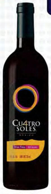 Vino Tinto Cuatro Soles de 750ml
