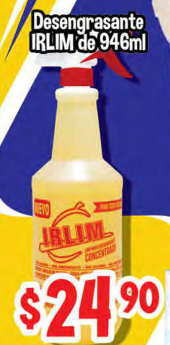 El Florido Desengrasante Irlim de 946ml oferta