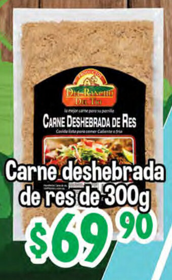 El Florido Carne Deshebrada de Res de 300g oferta