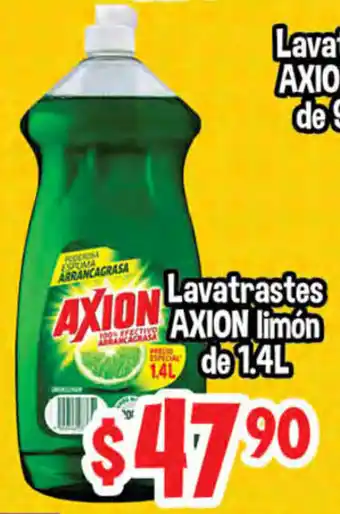 Lavatrastes Axion Limón de 1.4L