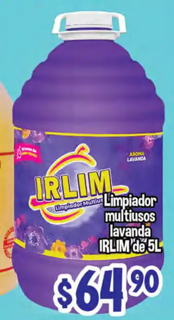 El Florido Limpiador Multiusos Lavanda Irlim de 5L oferta