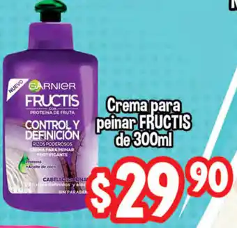 Crema para Peinar Fructis de 300ml