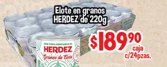 Elote en Granos Herdez de 220g