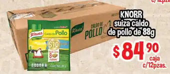 El Florido Knorr Suiza Caldo de Pollo de 88g oferta