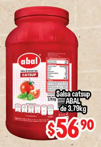 El Florido Salsa Catusp Abal de 3.79kg oferta