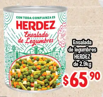 Ensalada de Legumbres Hedrez de 2.9kg